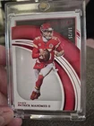 2022 Panini Immaculate Collection Patrick Mahomes II #50 Red /25