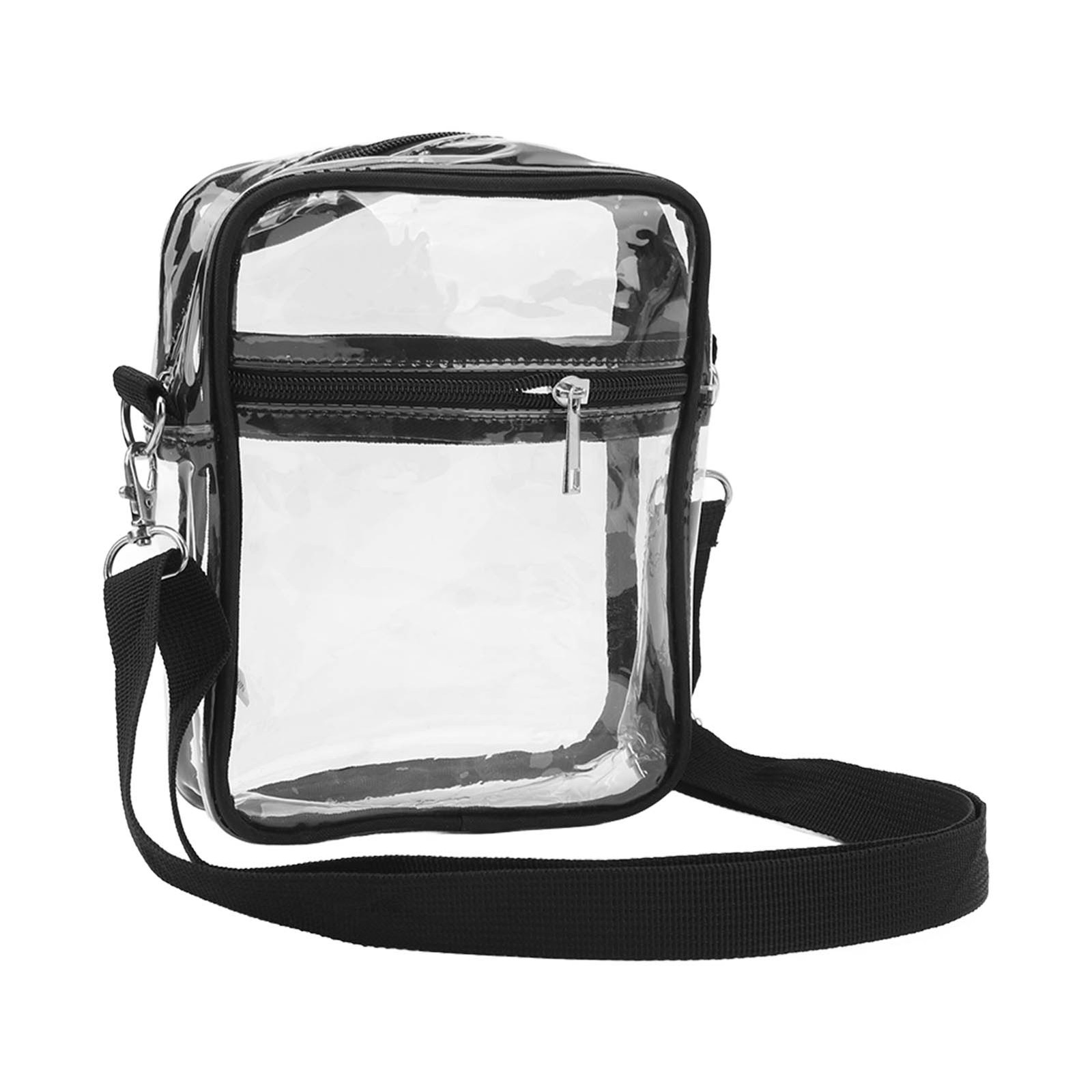 Clear Purse Stadium Clear Messenger Bag Stadium Approved For Men Women PVC Trans
