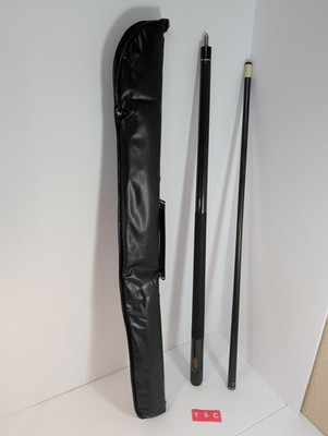 Vintage Cuetec Earl Strickland Pool Cue SST Shaft Woven Graphite 58'' 19oz NMT