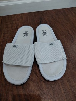 Hey Dude Phoenix Basic Kanit White Unisex Men Size 8 Women's Size 10 Sandals 