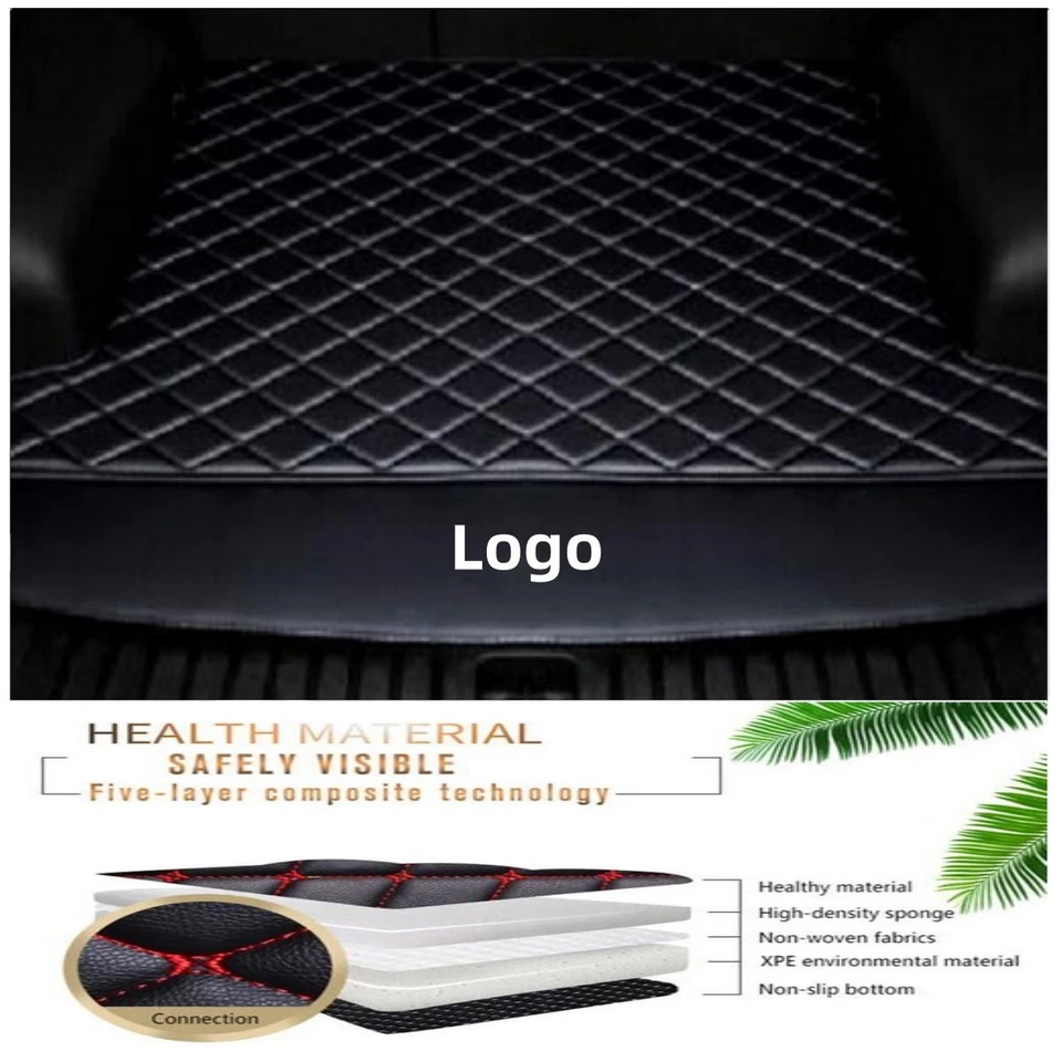 Fit For Mercedes-Benz Car Floor Mat Trunk Liner Cargo Carpet Rug Waterproof PU — 第 2/4 张图片