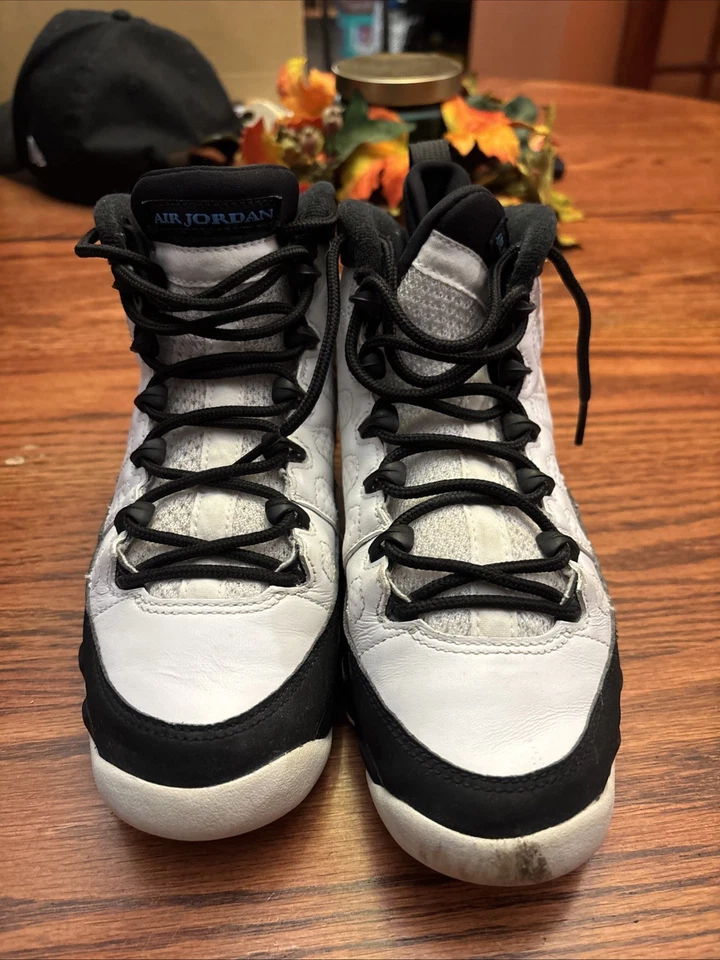 Jordan 9 University Blue Size 4Y / 5.5 Women’s. No Box. - Image 2 of 4