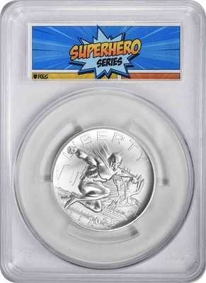 2025 DC Comics - Batman 2 1/2 oz Ag Silver Medal MS70 First Strike PCGS
