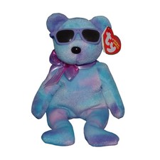 Ty Beanie Baby Grape Ice - MWMT (Bear Show Exclusive 2007)
