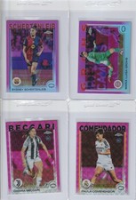 (Lot of 16) 2024-25 Topps Chrome UEFA Women’s Champions League Pinks /250