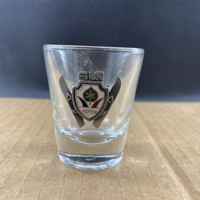 Ski Aspen 3D Collectible Souvenir shot glass, COMB SHIP $1