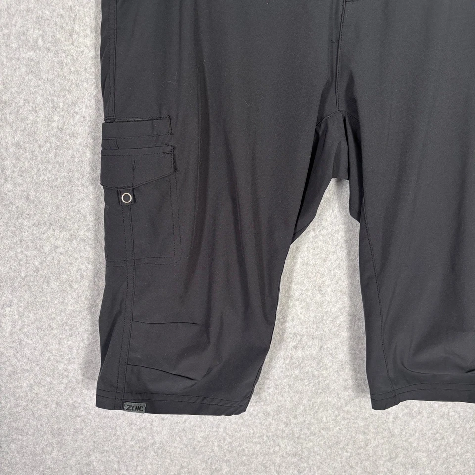 Pantalones Cortos de Ciclismo Zoic Cargo para Mujer Medianos Carbón Nylon 14" Entrepierna Bicicleta de Montaña Foto 3 de 4