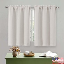 Room Darkening Curtains Light Filtering Triple Woven Easy Care Privacy Decor New