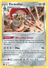 Escavalier 101/172 Brilliant Stars Rare Pokemon NM/M