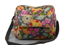 Vera Bradley Jazzy Blooms Diaper Bag Quilted Floral Waterproof Liner Retired