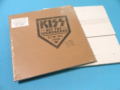 KISS Clear+Bone 3LP Off The Soundboard Tokyo 2001 US Pressing NEW B0033484-01