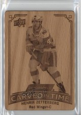 2023-24 Upper Deck Engrained Carved in Time Henrik Zetterberg #CT-21 s0w
