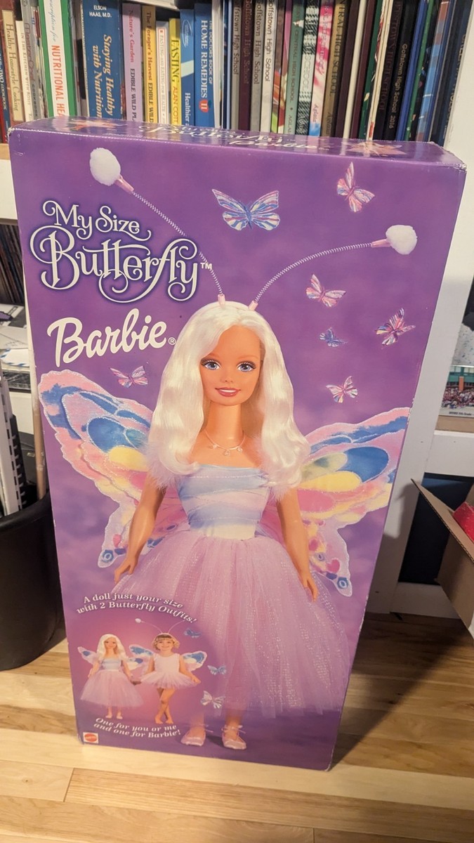Barbie Doll 2000 My Size 3 Feet Tall Butterfly for sale