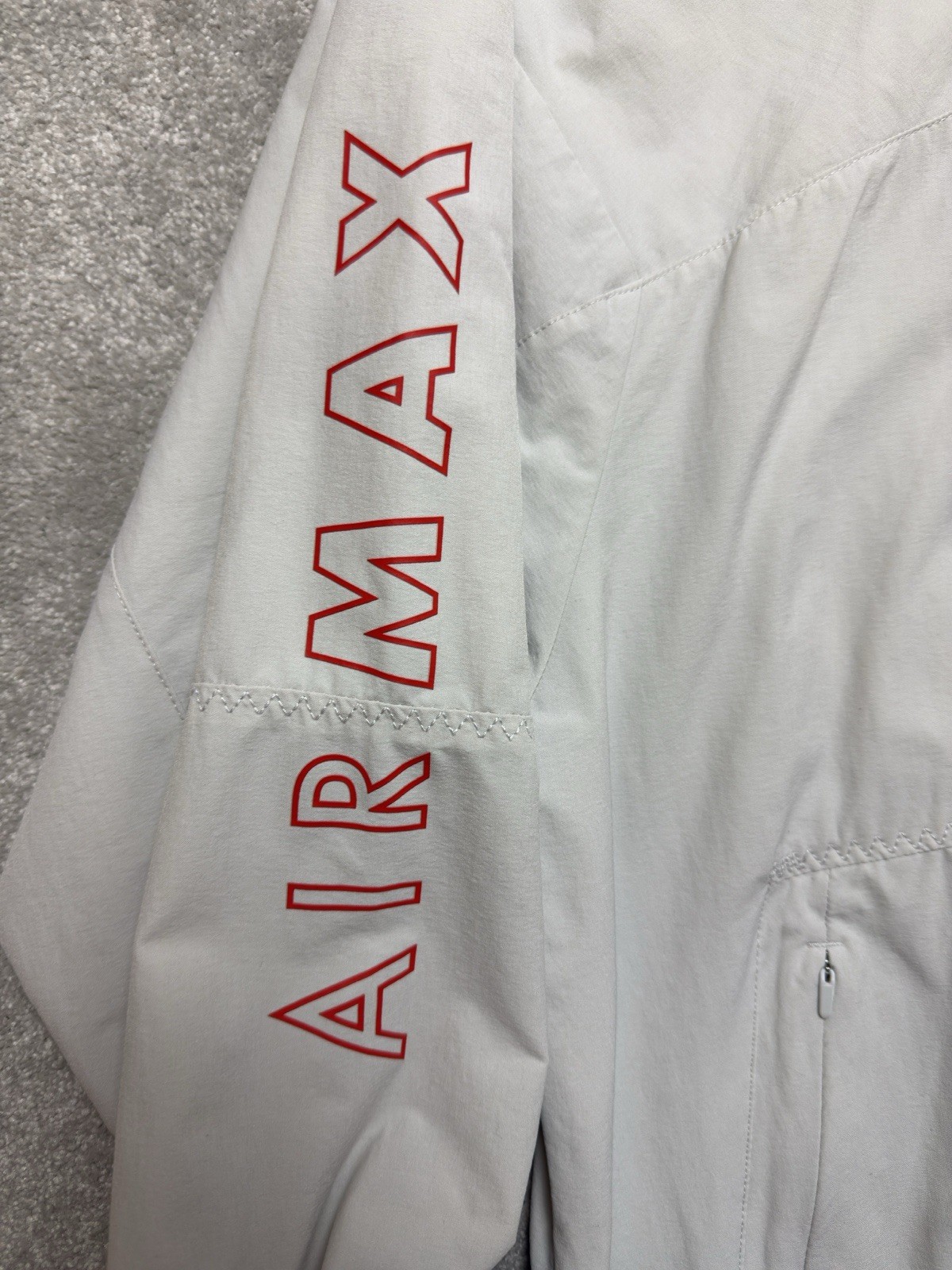 Nike Air Max Woven Tracksuit Full Set White & Red, Men’s Medium / Small RARE image 5