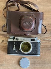 Fed 2 Rangefinder Film Camera,Vintage USSR INDUSTAR 26m LENS,Perfectly Works
