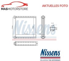 WÄRMETAUSCHER INNENRAUMHEIZUNG NISSENS 707278 A FÜR VW GOLF VII,PASSAT B8