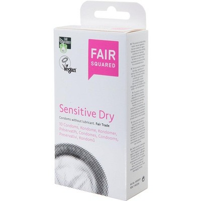 Fair Squared Kondom sensitive dry   10 Stk.