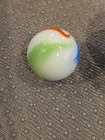 Nine Large Marbles Ribbon Blue White Galaxy — photo 8