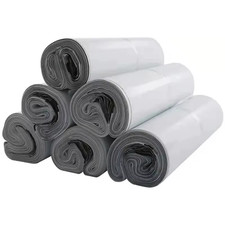 100Pcs/Lots White Courier Bag Express Envelope Storage Bags Mailing Bags Self Se