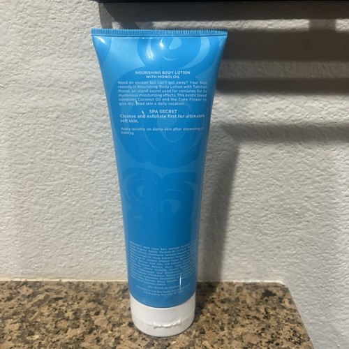 Bath & Body Works True Blue Spa Tahiti Sweetie Monoi Öl Lotion 8oz Rarität Original - Bild 2 von 5