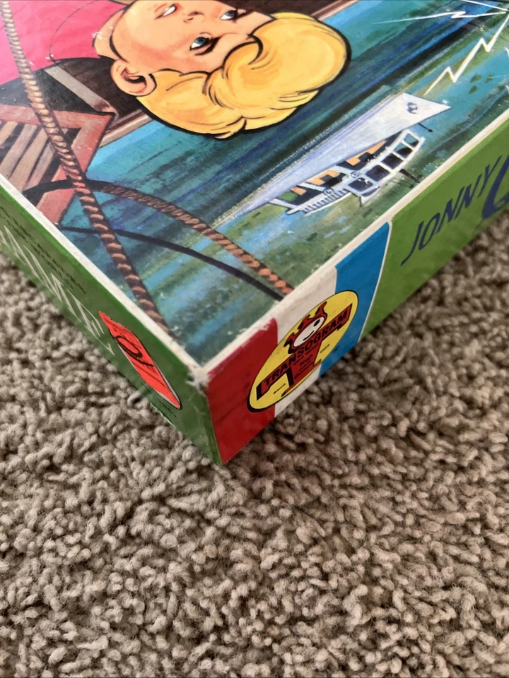 1964 Jonny Quest Board Game by Transogram NOS Unplayed - Image 4 of 4