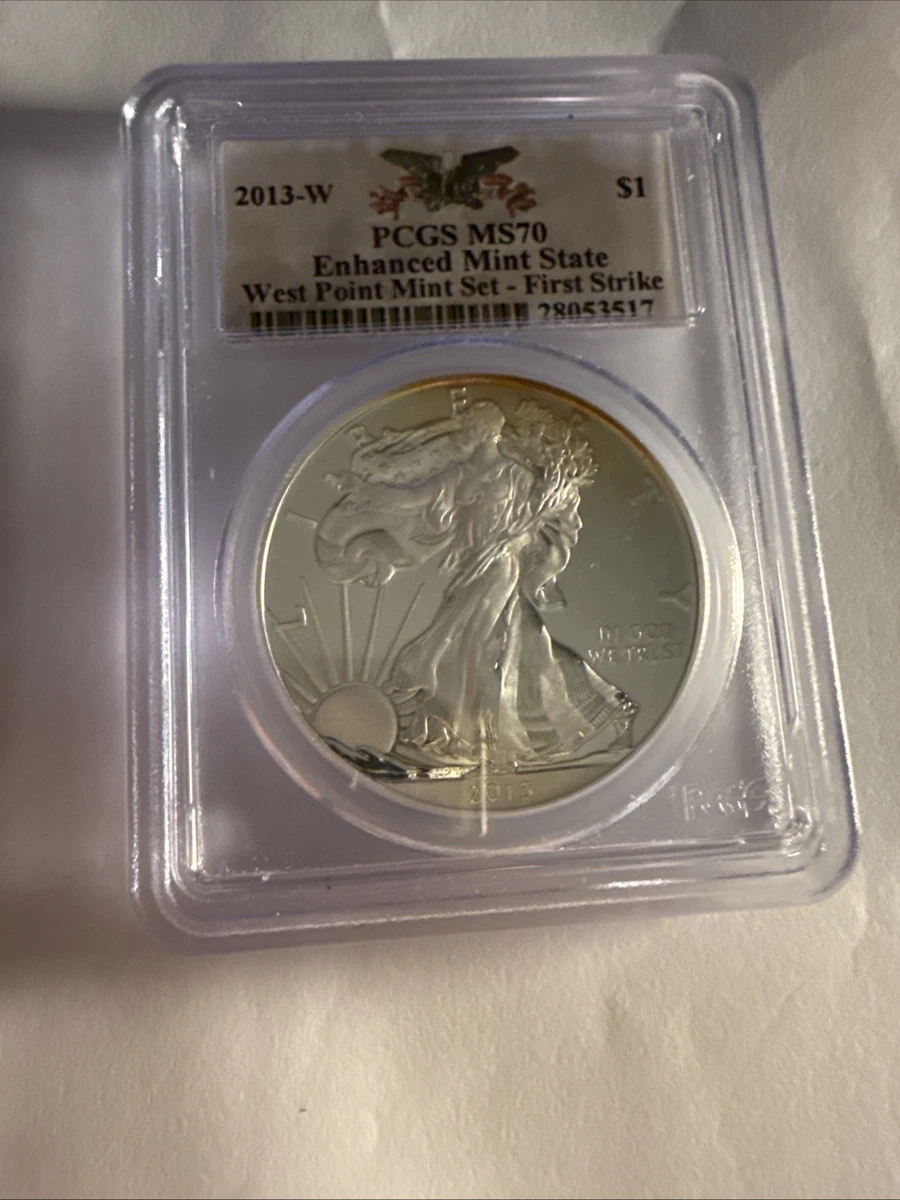 American Eagle MS 70 Graded 2013 Silver Bullion Coins for sale | eBay