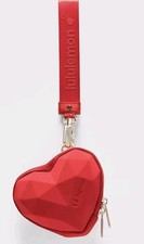 Lululemon Heart Wristlet - Oxford Red NWT