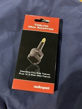 AudioQuest Mini Toslink Adapter NEW