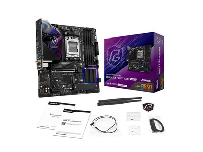 ASRock B850M Riptide WiFi AM5 AMD B850 SATA 6Gb/s Micro ATX