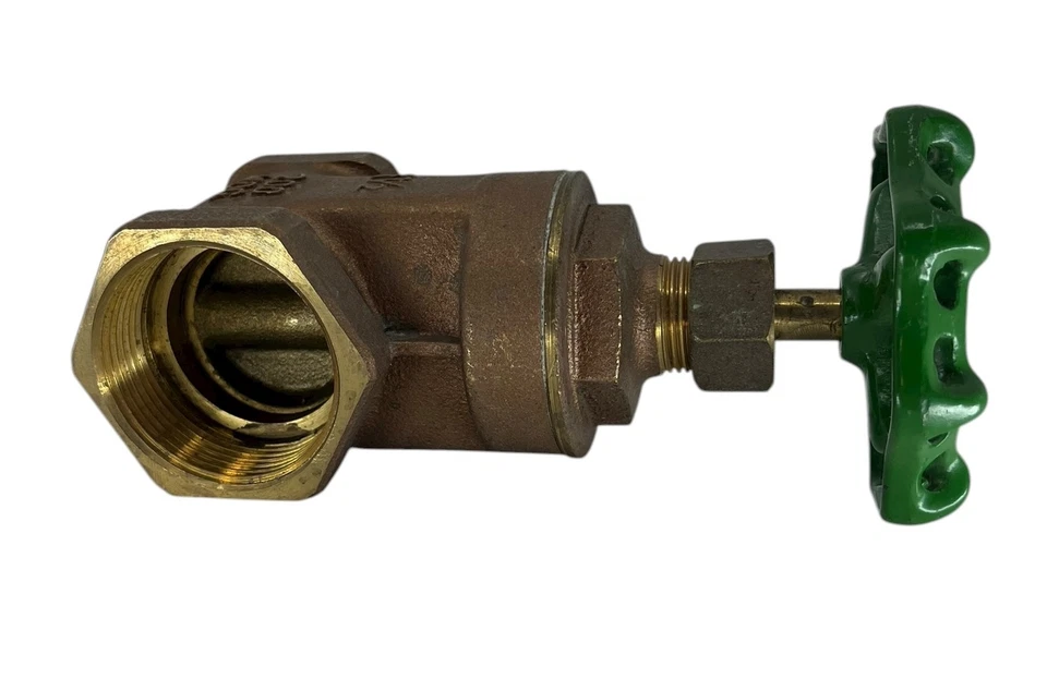 A. Y. McDonald Brass Full Port Gate Valve 1-1/2" FPT 72038T Series - 5421-213 - Image 3 of 4