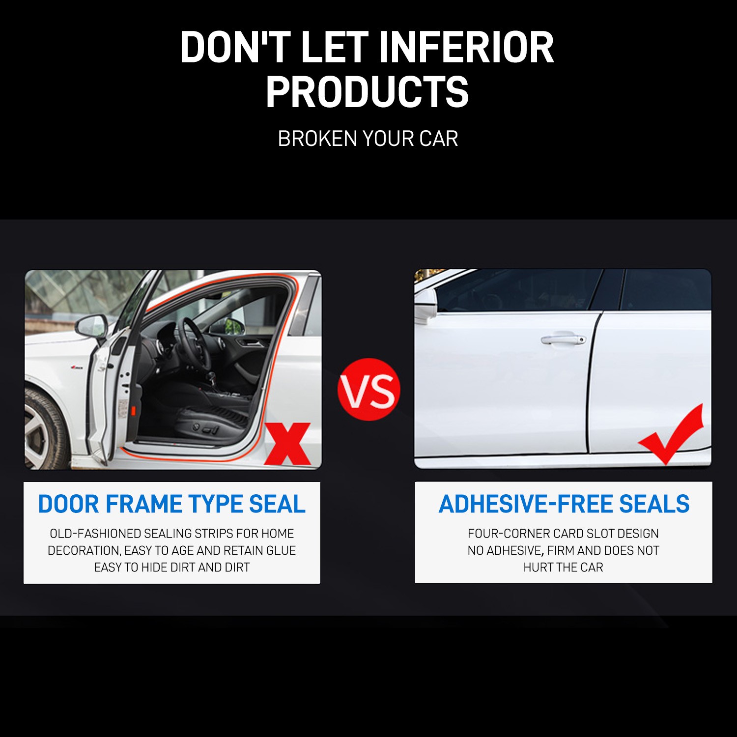 6M/20feet Car Door Edge Moulding Trim U-Lock Guard Rubber Seal Protector Strip