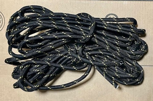 Double Braid Polyester Rope Sling 5500Lbs STRENGTH Heavy Duty 1/2"x60' cut in 2