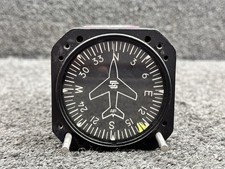 210-13A Aviation Instrument Directional Gyro Indicator (Missing Knobs)