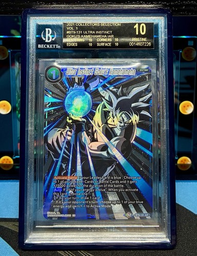 Dragon Ball Goku Kamehameha BT9-131 Collectors Selection BGS 10 Black Label