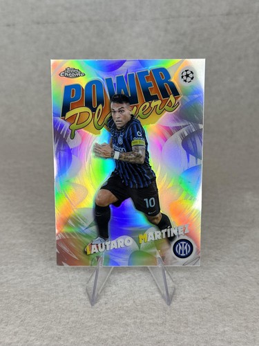 2025-26 Topps Chrome UEFA Club Competitions #PP-9 Lautaro Martínez Power Player
