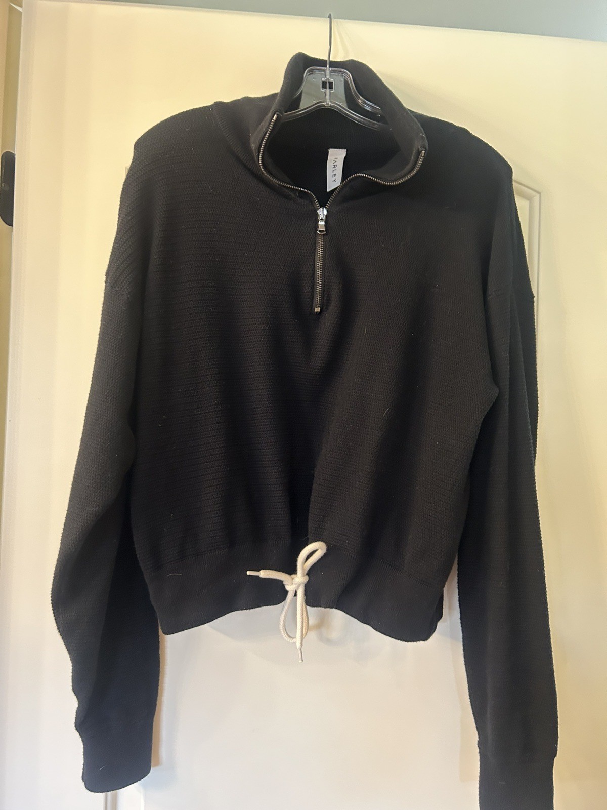 Varley Drawstring Quarter Zip Sweater EUC Small - image 1