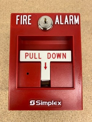Simplex Addressable Manual Pull Station  4099-9004