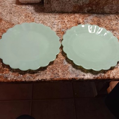 Set Of 2 Pioneer Woman Timeless Beauty Jade Salad Plates 8.5''