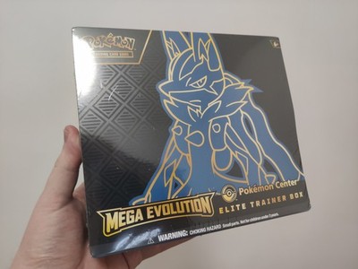Pokemon Center Mega Evolution Elite Trainer Box Neu Sealed - Lucario - EU Verkäufer