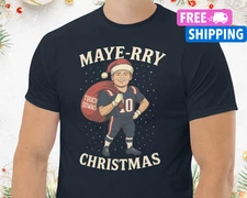 Drake Maye New England Shirt Christmas T Shirt Patriots Unisex XMAS Gift