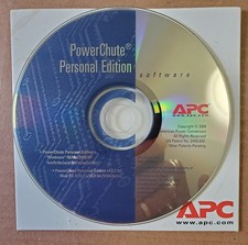 PowerChute Personal Edition Software APC CD 991-200 5G 2004
