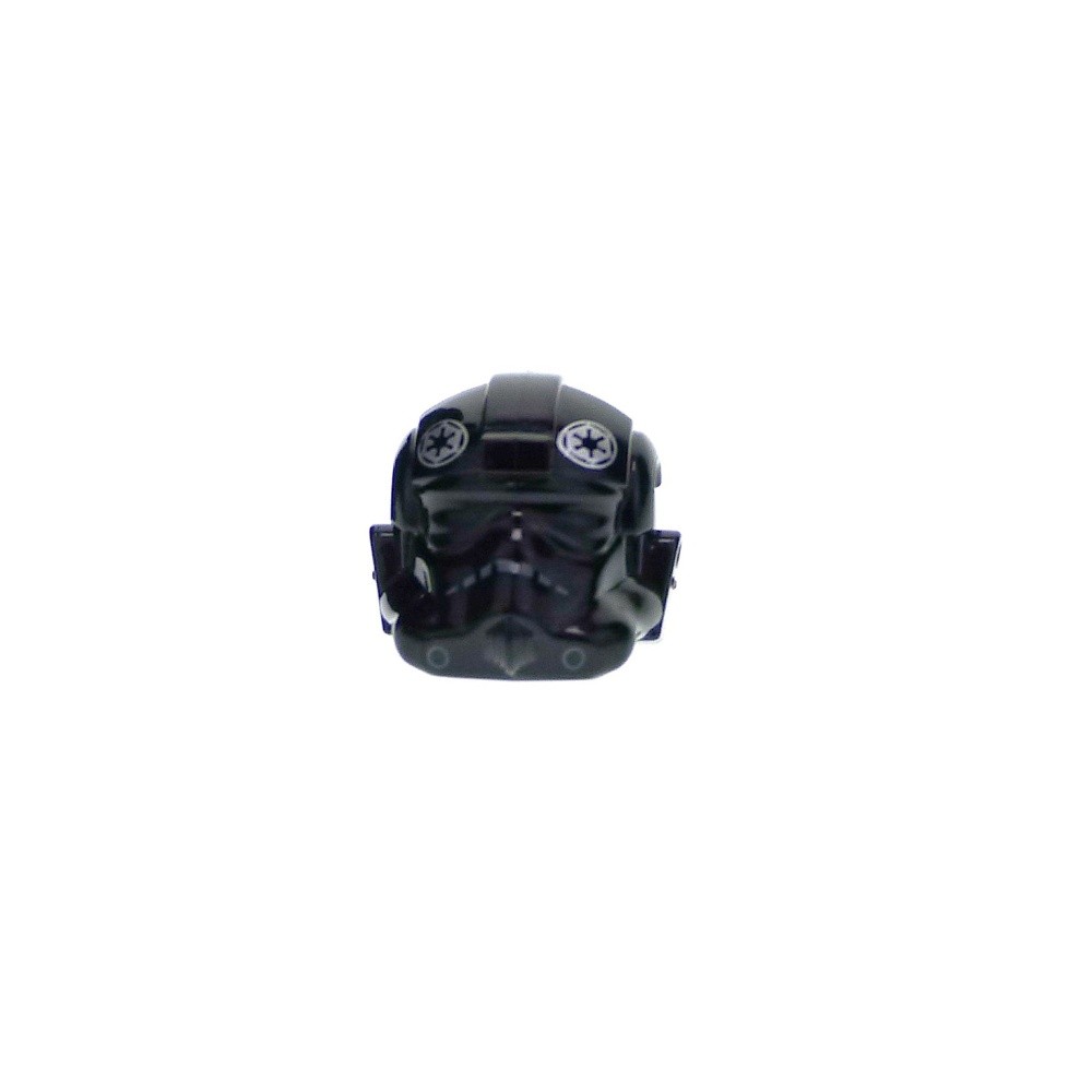 1X Lego Helmet Minifigure Stormtrooper Black Star Wars SW0268 6020819 87556PB02