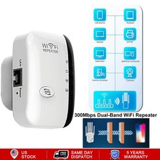 Wifi Extender Signal Booster up to 5000Sq.Ft  55 Devices, WiFi Extender Booster