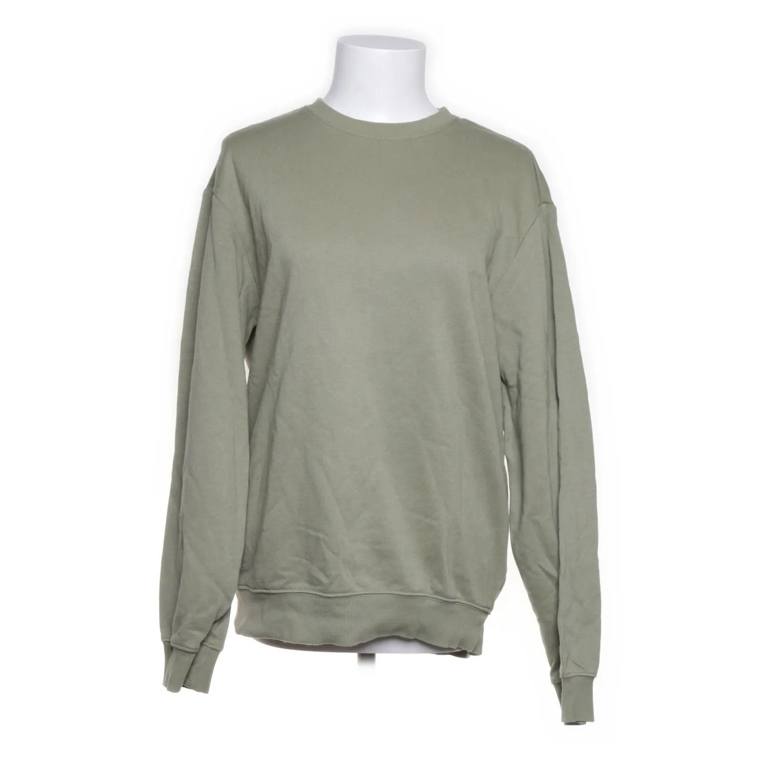 H&M, Sweatshirt, Größe: S, Grün, Baumwolle/Polyester, Einfarbig, Sweat #DPt