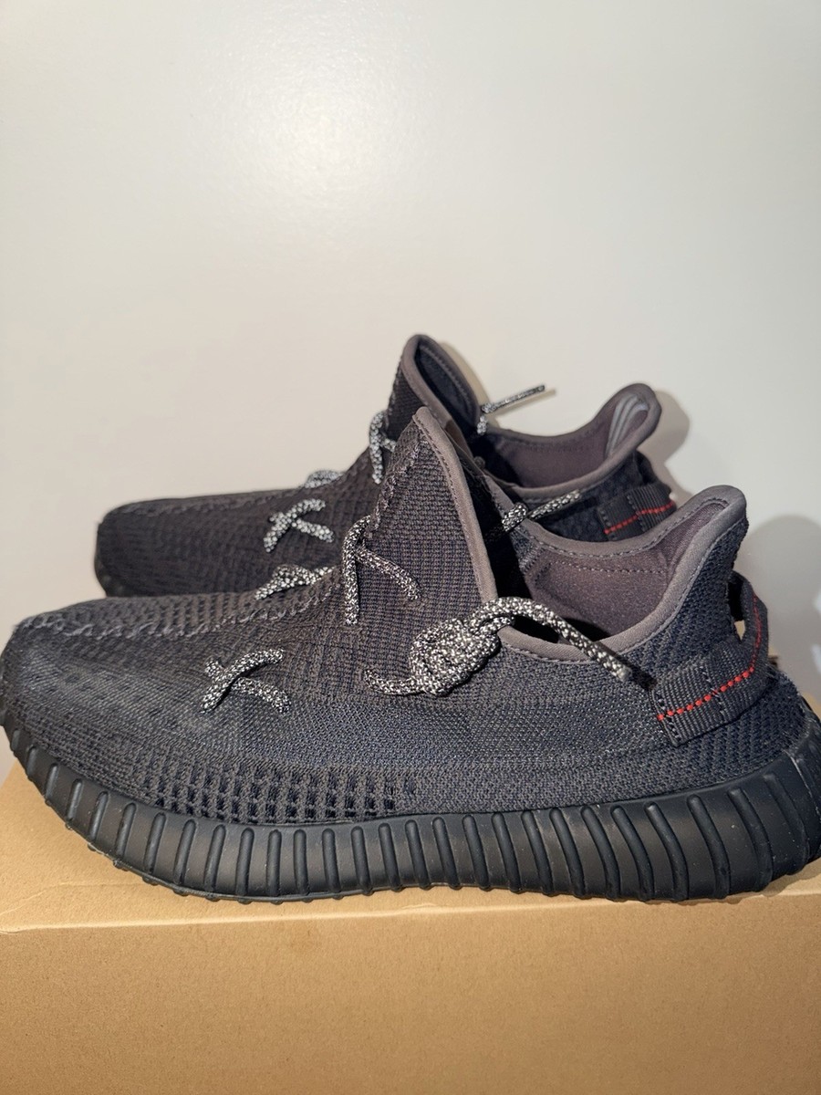 Size 10 - Adidas Yeezy Boost 350 V2 Black Static Non-Reflective | eBay Size 10 - Adidas Yeezy Boost 350 V2 Black Static Non-Reflective | eBay