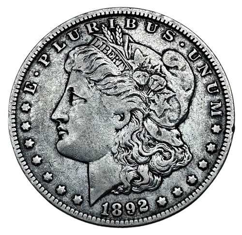 US 1892 O Morgan Silver Dollar XF Better Date New Orleans