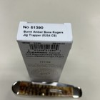 CASE XX #51390 BURNT AMBER BONE ROGERS JIG TRAPPER CS — photo 6