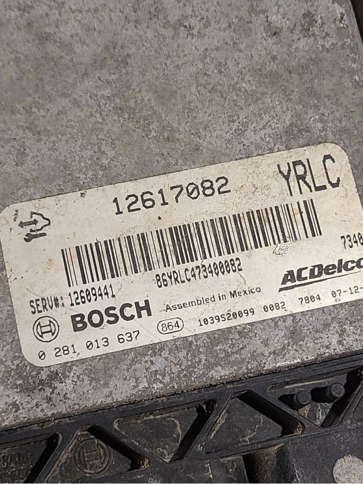 Электронный модуль управления двигателем ECM 6,6 л подходит для 07-10 EXPRESS 2500 VAN 645840 - Изображение 2 из 4