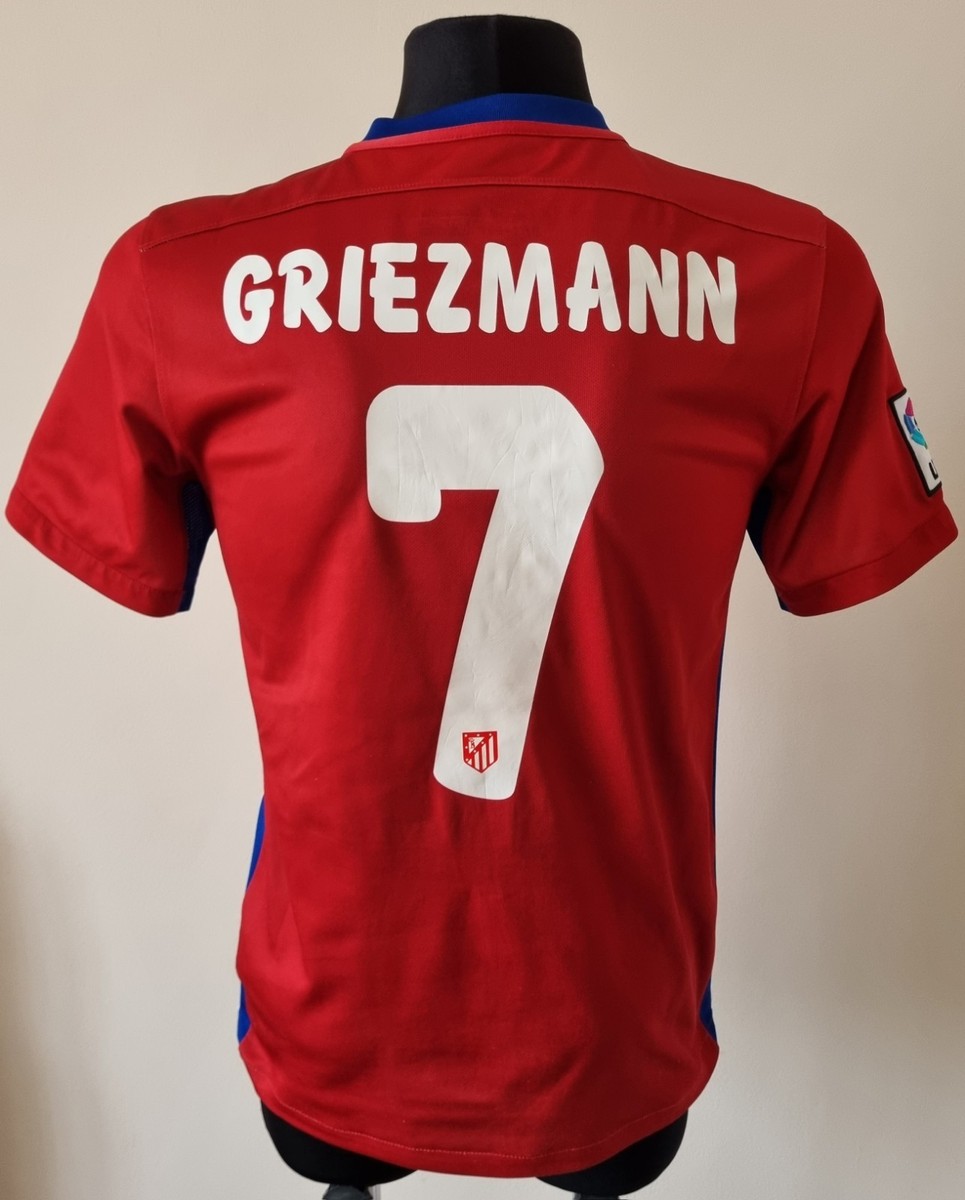 アトレティコ・マドリード グリーズマン ユニフォーム　2015/2016 Atletico Madrid 2015 - 2016 Home football Nike shirt #7 Griezmann