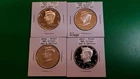 Lot 4-Gem Proof Kennedy 90% Silver Half Dollars 01, 08, 10, 13-ASW 1.44 troy(S1)